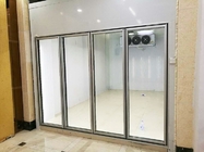 Kundenspezifische Anzeigen-Kühlraum mit der 5 Glas-Tür/dem Weg in Kühlraum 2 | ºC 8