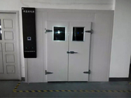 Konvexe Stärke der Kühlraum-Tür-100mm mit Fenster/Feinsicherung CER genehmigte